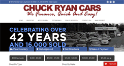 Desktop Screenshot of chuckryancars.com